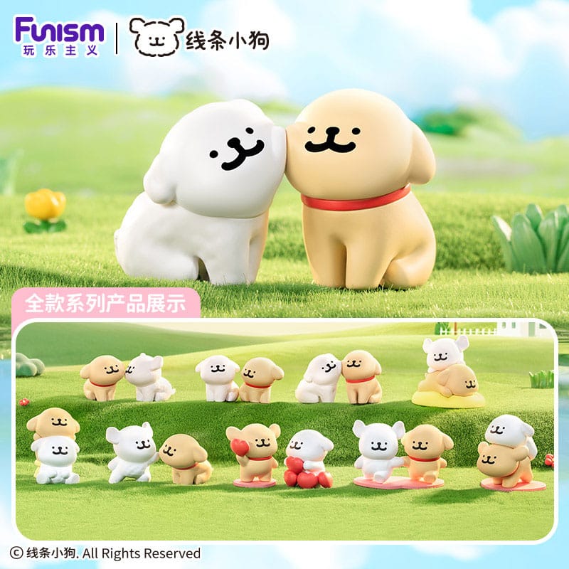 Maltese Happy Snuggling Series Mini Figures Full Blind Box Set 8 Pack - The Happy Toy Store