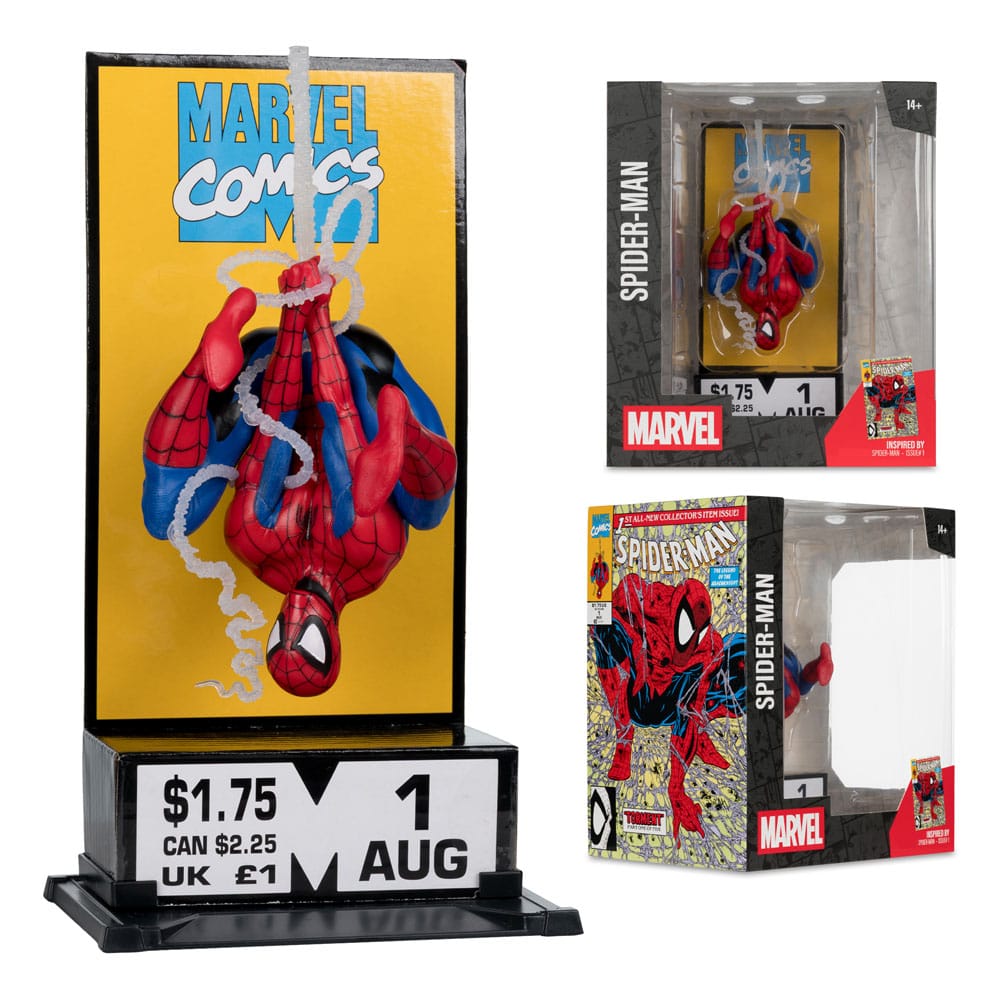 Marvel Collection PVC Statue 1/10 Spider - Man 1 (Corner Box) 19 cm - The Happy Toy Store