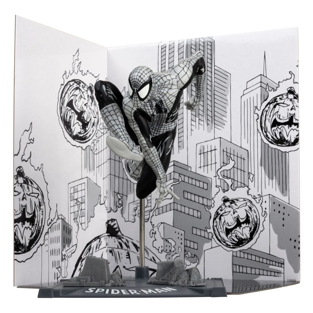 Marvel Collection PVC Statue 1/10 Spider - Man (Spider - Man 6)(Line Art)(Gold Label) 10 cm - The Happy Toy Store