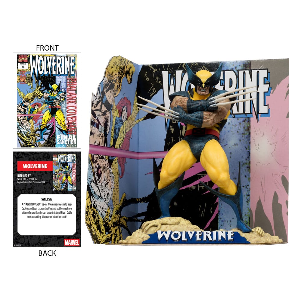 Marvel Collection PVC Statue 1/10 Wolverine (Wolverine 85) 17 cm - The Happy Toy Store