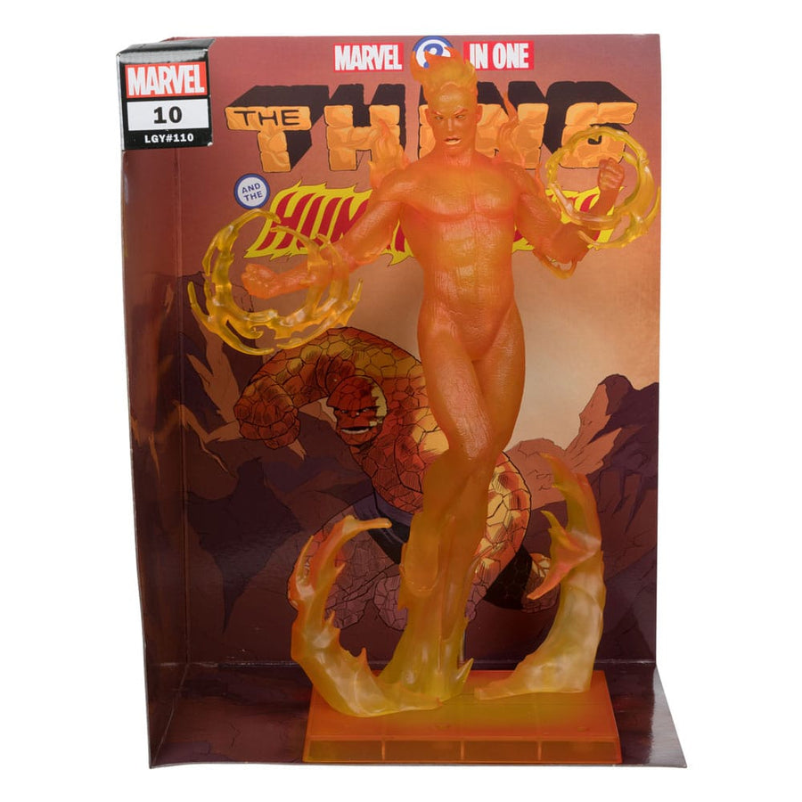 Marvel Collection PVC Statue 1/6 Human Torch (Marvel 2 in 1 10) 29 cm - The Happy Toy Store
