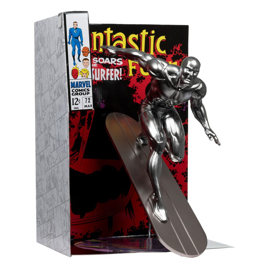 Marvel Collection PVC Statue 1/6 Silver Surfer (Fantastic Four 72) 25 cm - The Happy Toy Store