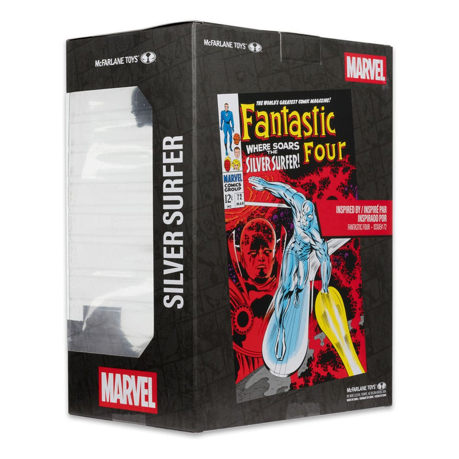Marvel Collection PVC Statue 1/6 Silver Surfer (Fantastic Four 72) 25 cm - The Happy Toy Store
