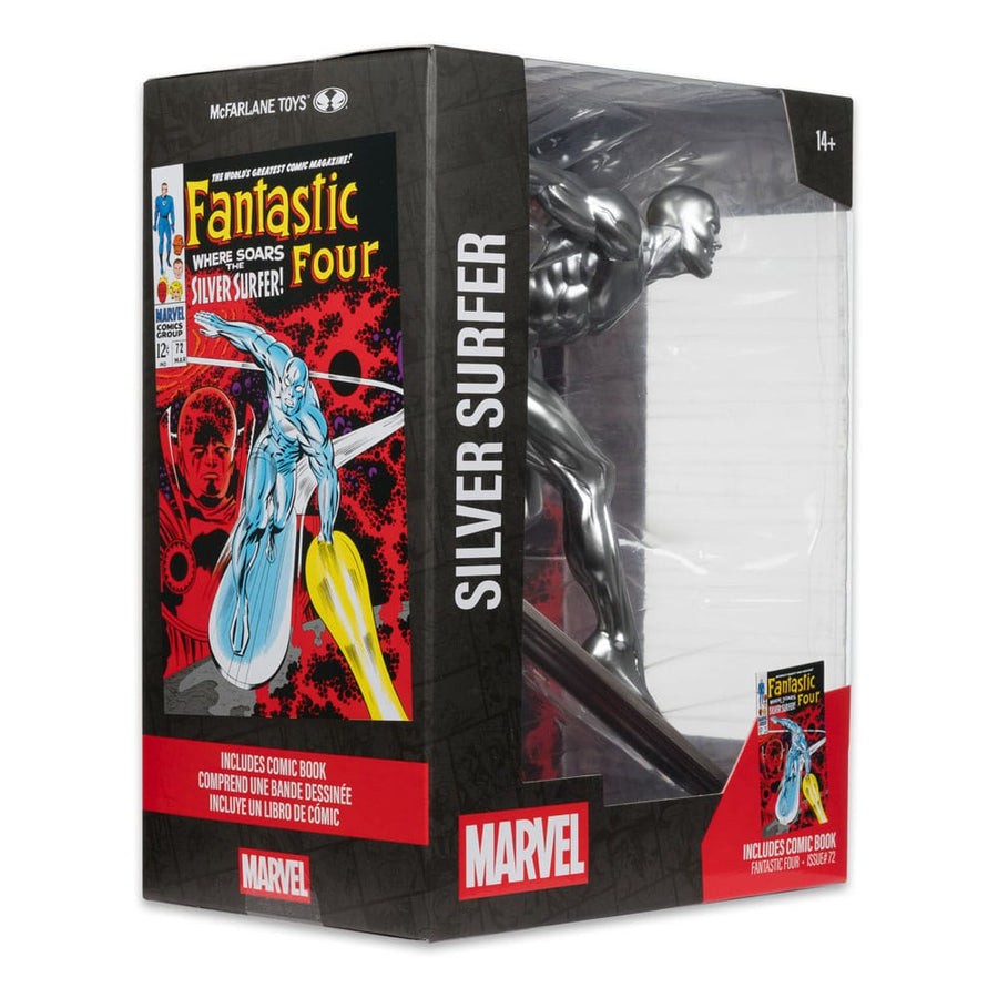 Marvel Collection PVC Statue 1/6 Silver Surfer (Fantastic Four 72) 25 cm - The Happy Toy Store
