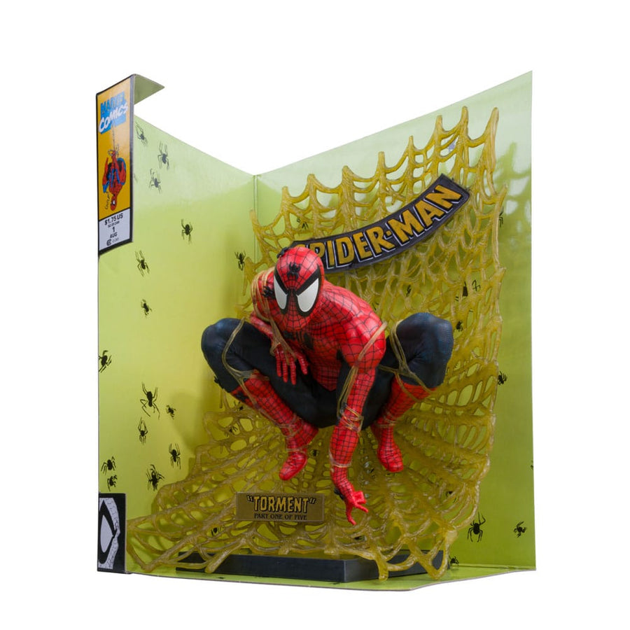 Marvel Collection PVC Statue 1/6 Spider - Man (Spider - Man  1) (Gold Edition) (Gold Label) 15 cm - The Happy Toy Store