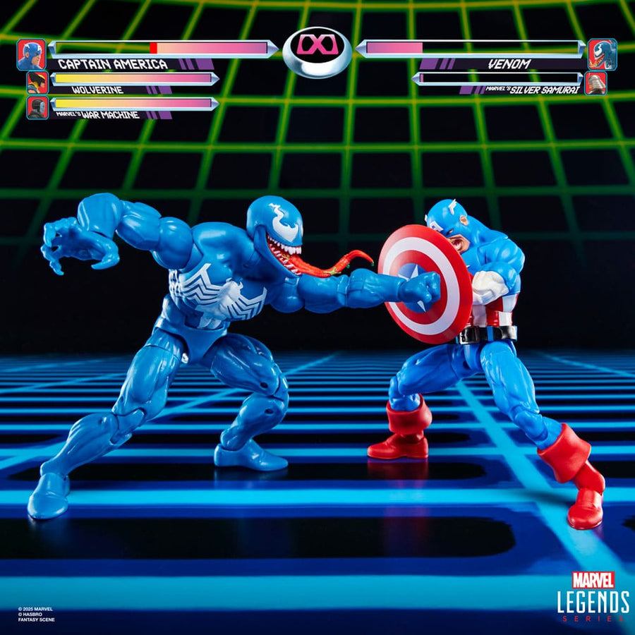Marvel Legends Gamerverse Action Figure 2 - Pack Captain America vs. Venom 15 cm - The Happy Toy Store