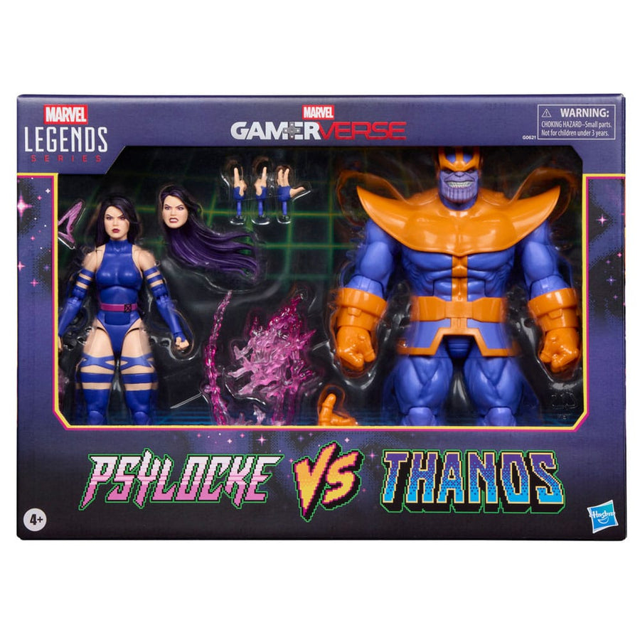 Marvel Legends Gamerverse Action Figure 2 - Pack Psylocke vs. Thanos 15 cm - The Happy Toy Store