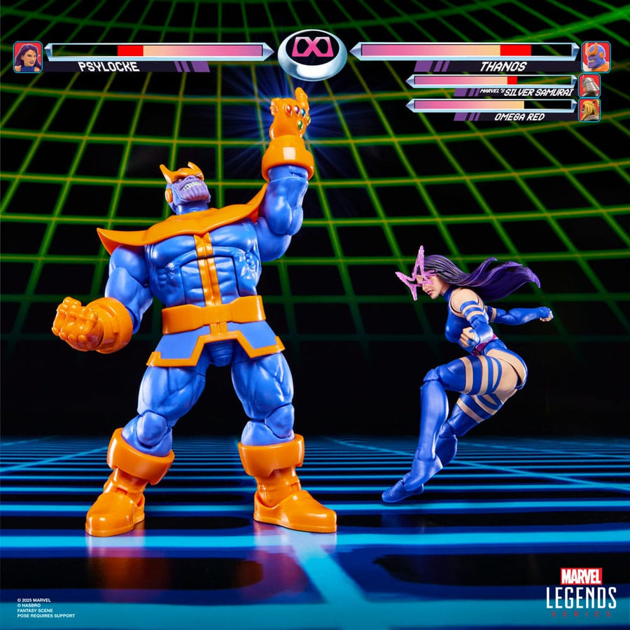 Marvel Legends Gamerverse Action Figure 2 - Pack Psylocke vs. Thanos 15 cm - The Happy Toy Store