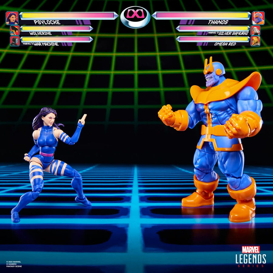 Marvel Legends Gamerverse Action Figure 2 - Pack Psylocke vs. Thanos 15 cm - The Happy Toy Store