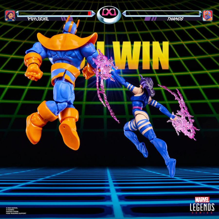 Marvel Legends Gamerverse Action Figure 2 - Pack Psylocke vs. Thanos 15 cm - The Happy Toy Store