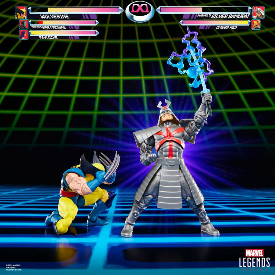 Marvel Legends Gamerverse Action Figure 2 - Pack Wolverine vs. Silver Samurai 15 cm - The Happy Toy Store