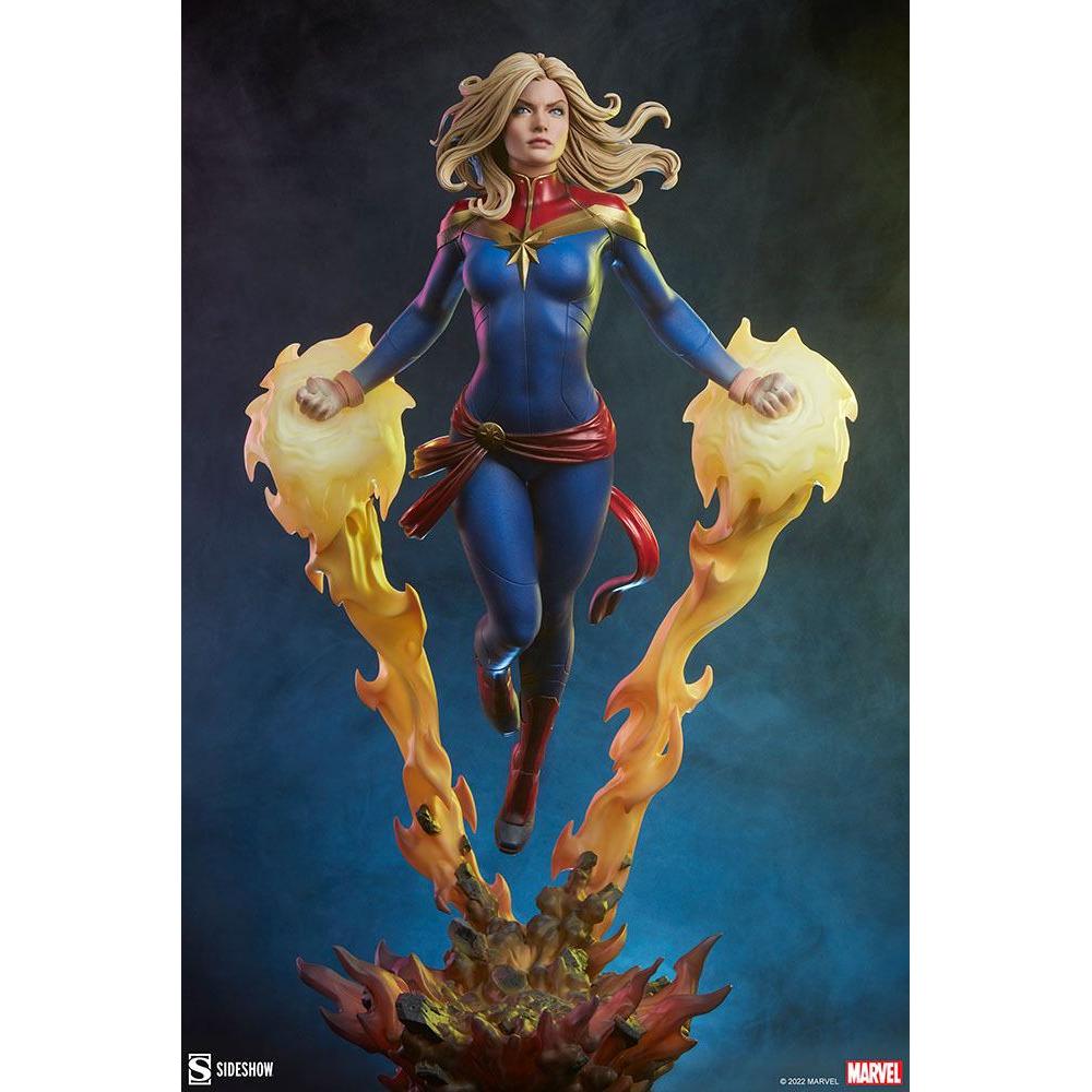 Marvel Premium Format Statue Captain Marvel 60 cm - The Happy Toy Store