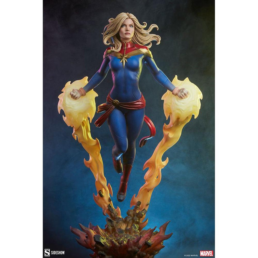 Marvel Premium Format Statue Captain Marvel 60 cm - The Happy Toy Store