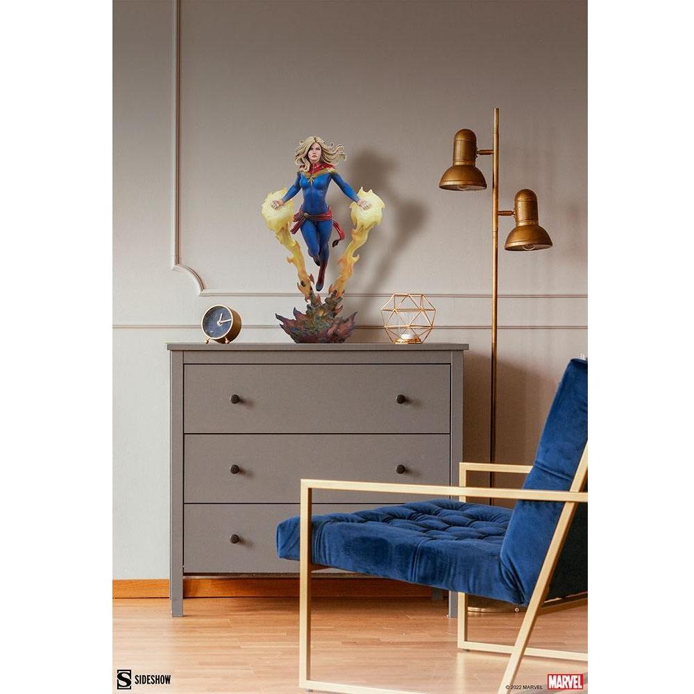 Marvel Premium Format Statue Captain Marvel 60 cm - The Happy Toy Store