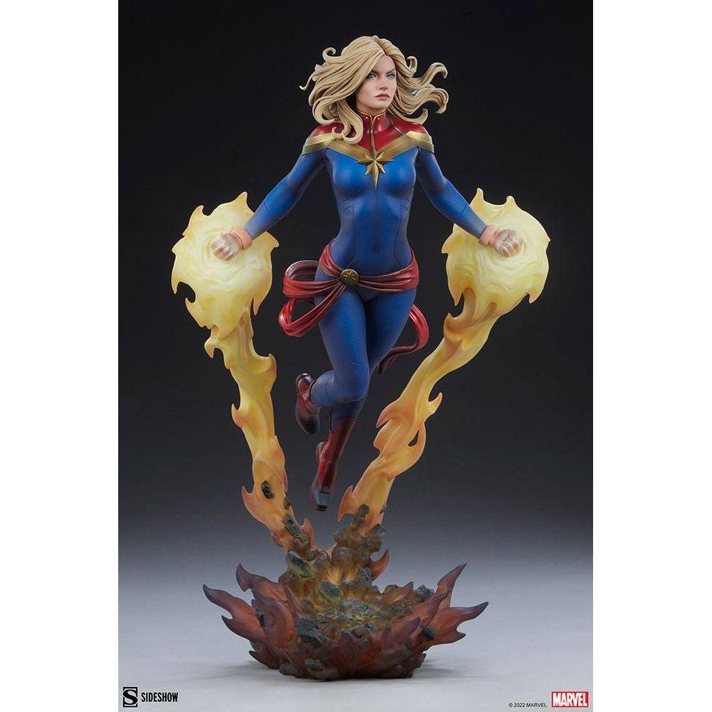 Marvel Premium Format Statue Captain Marvel 60 cm - The Happy Toy Store
