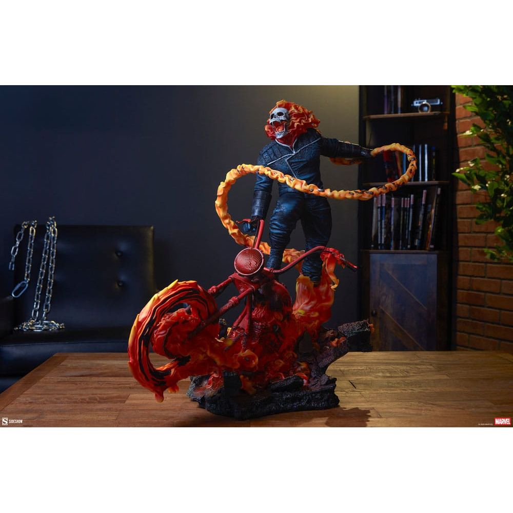 Marvel Premium Format Statue Ghost Rider (Classic Variant) 53 cm - The Happy Toy Store