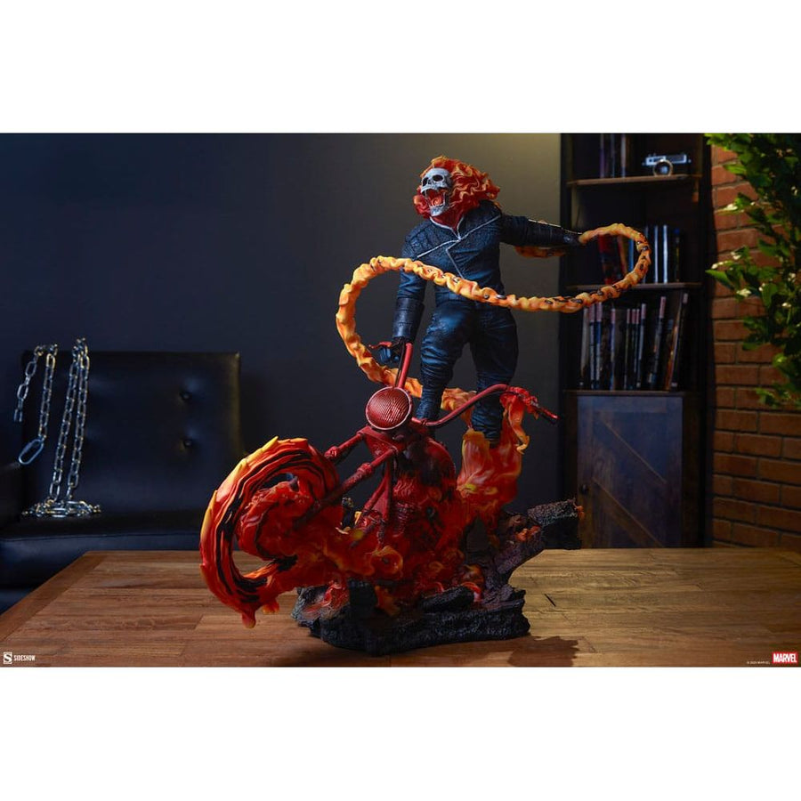 Marvel Premium Format Statue Ghost Rider (Classic Variant) 53 cm - The Happy Toy Store