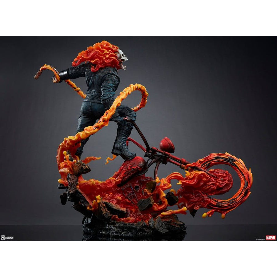 Marvel Premium Format Statue Ghost Rider (Classic Variant) 53 cm - The Happy Toy Store