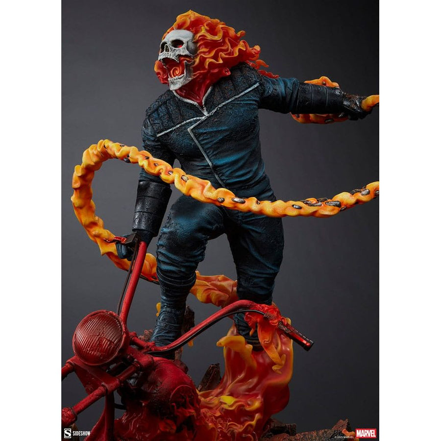 Marvel Premium Format Statue Ghost Rider (Classic Variant) 53 cm - The Happy Toy Store