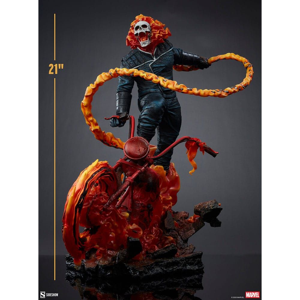 Marvel Premium Format Statue Ghost Rider (Classic Variant) 53 cm - The Happy Toy Store