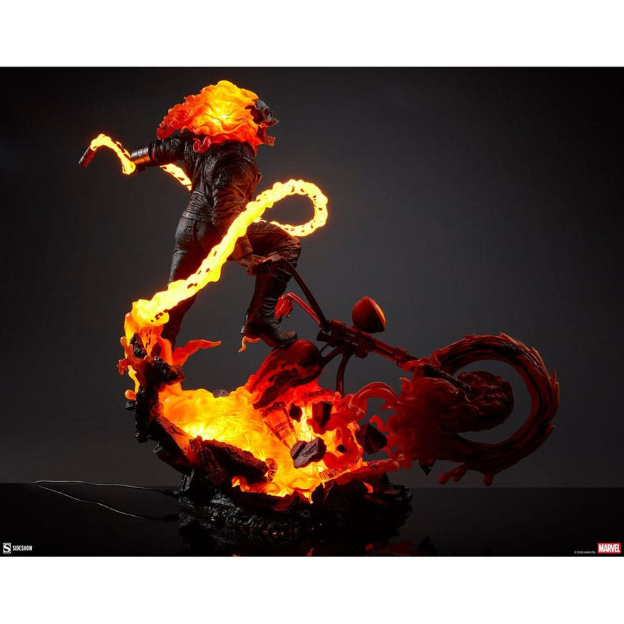 Marvel Premium Format Statue Ghost Rider (Classic Variant) 53 cm - The Happy Toy Store