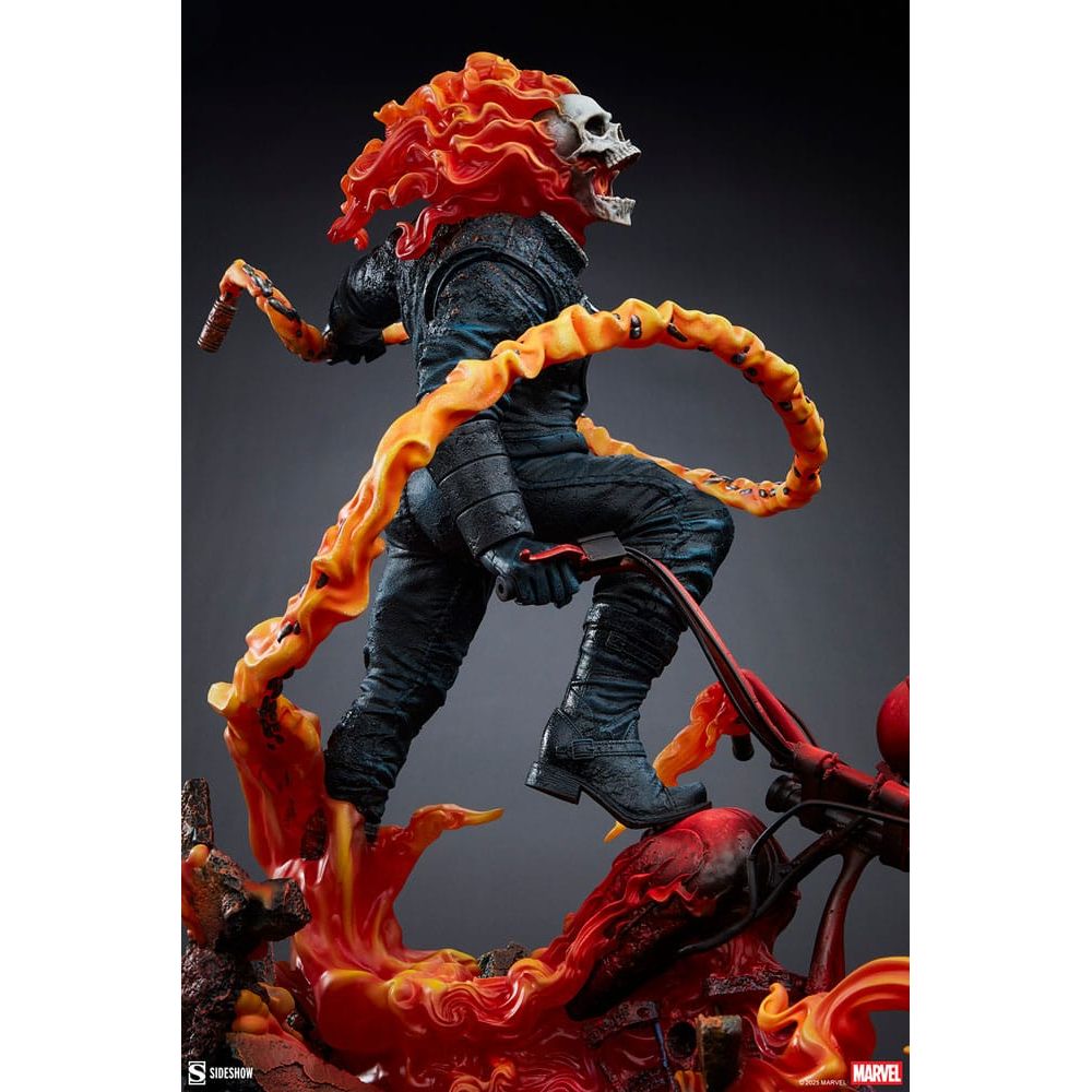 Marvel Premium Format Statue Ghost Rider (Classic Variant) 53 cm - The Happy Toy Store