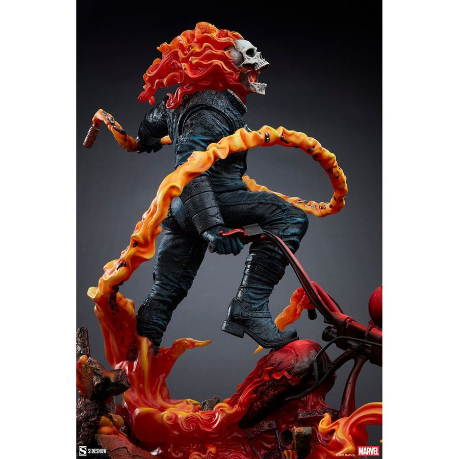 Marvel Premium Format Statue Ghost Rider (Classic Variant) 53 cm - The Happy Toy Store