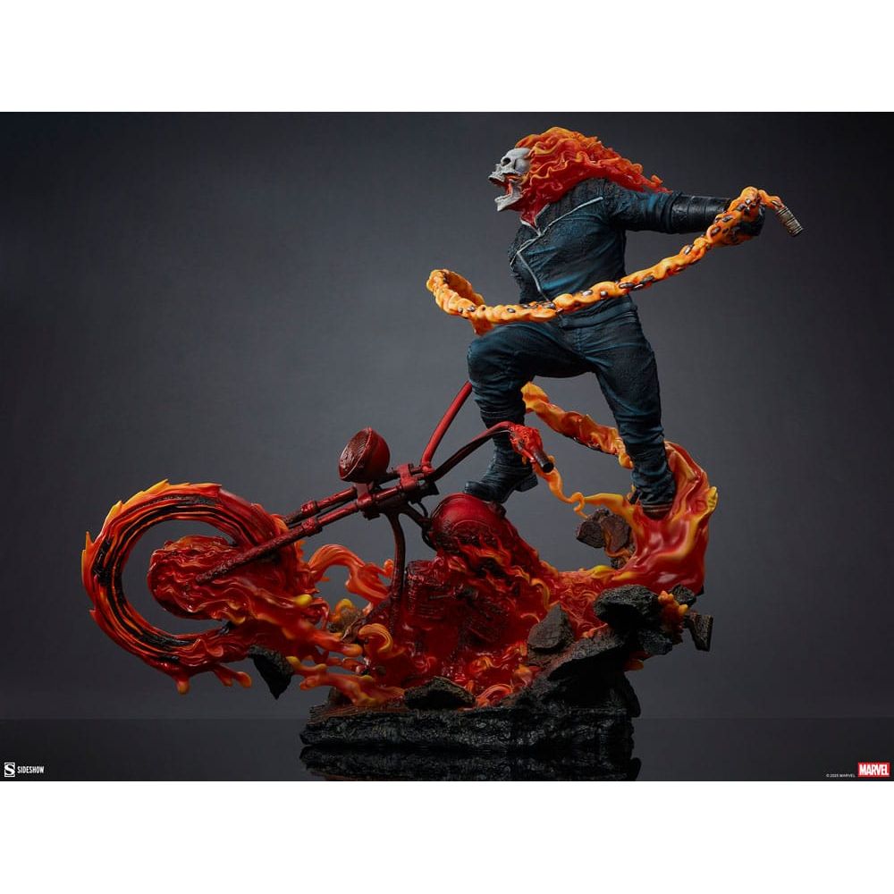 Marvel Premium Format Statue Ghost Rider (Classic Variant) 53 cm - The Happy Toy Store