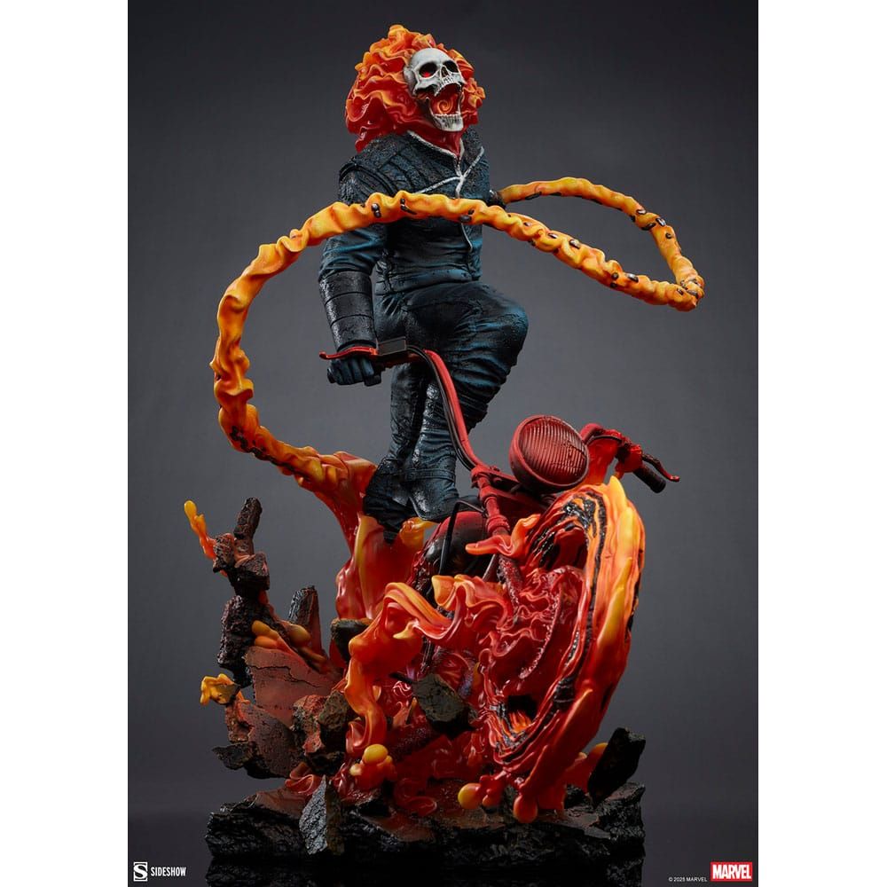 Marvel Premium Format Statue Ghost Rider (Classic Variant) 53 cm - The Happy Toy Store
