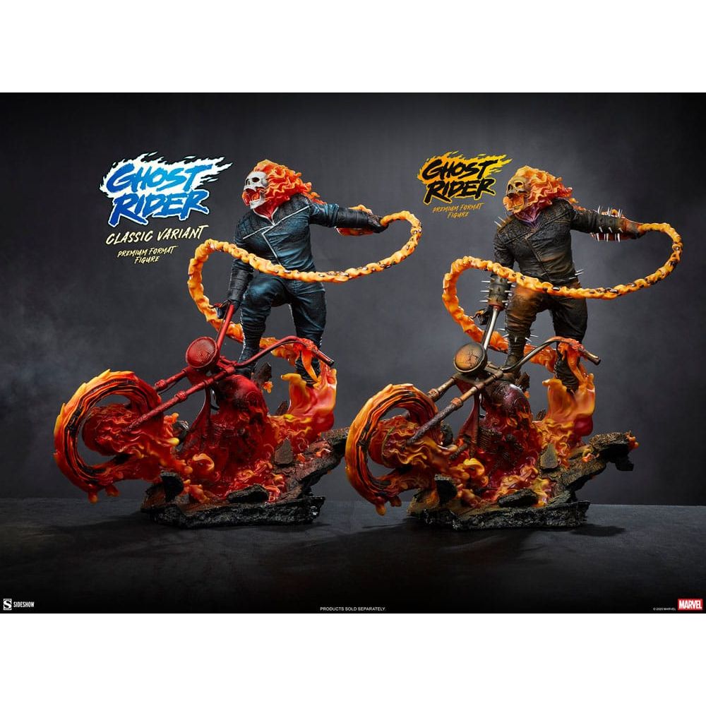 Marvel Premium Format Statue Ghost Rider (Classic Variant) 53 cm - The Happy Toy Store