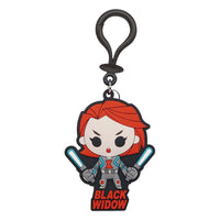 Marvel Soft Touch PVC Bag Clip Black Widow - The Happy Toy Store
