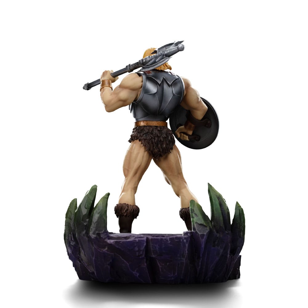 Masters of the Universe Art Scale Statue 1/10 He - Man Battle Armor Version 23cm - The Happy Toy Store