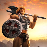 Masters of the Universe Art Scale Statue 1/10 He - Man Battle Armor Version 23cm - The Happy Toy Store