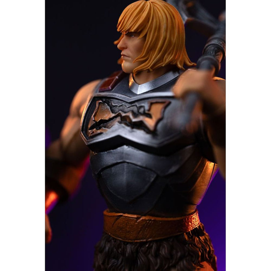 Masters of the Universe Art Scale Statue 1/10 He - Man Battle Armor Version 23cm - The Happy Toy Store