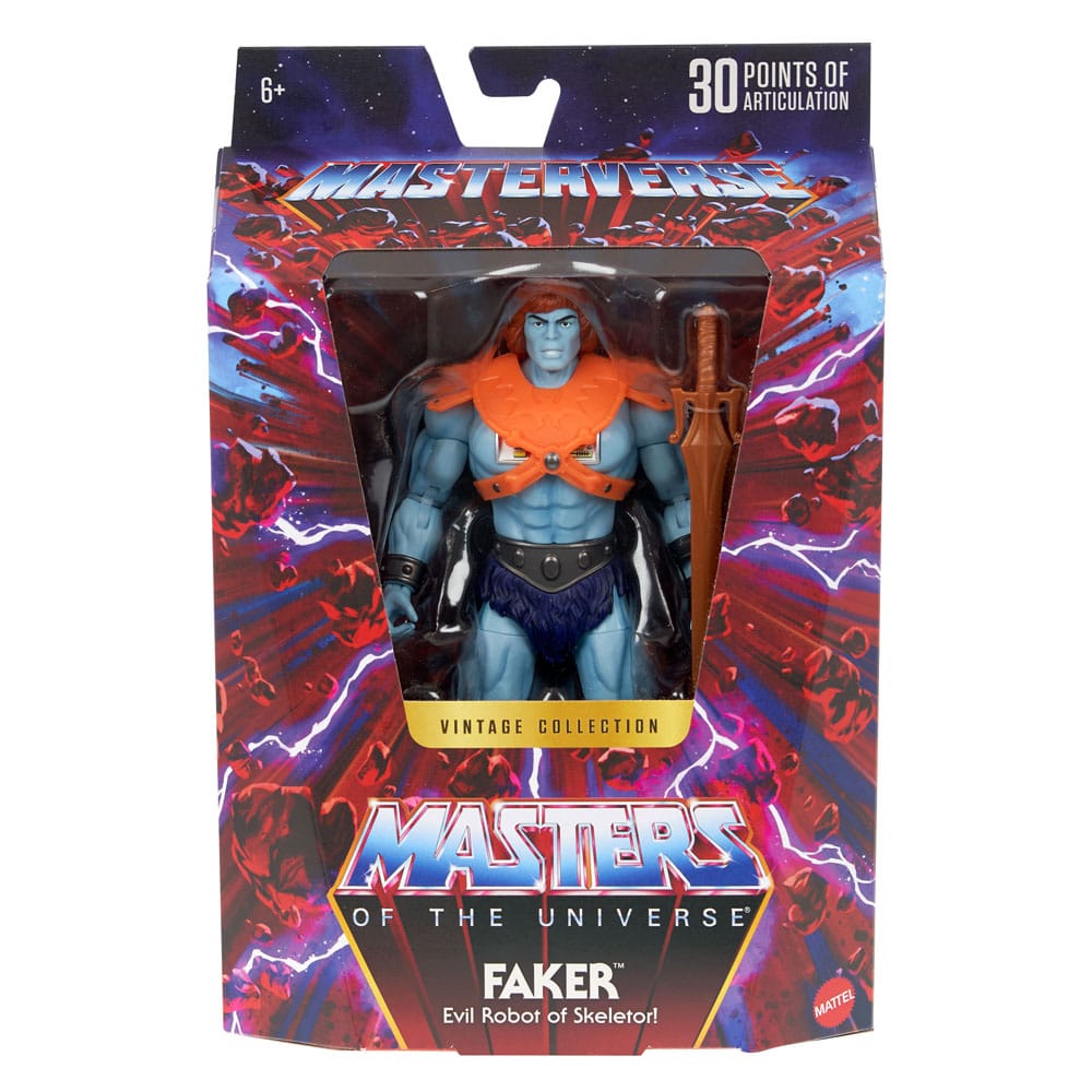 Masters of the Universe Masterverse Vintage Collection Action Figure Faker 18 cm - The Happy Toy Store