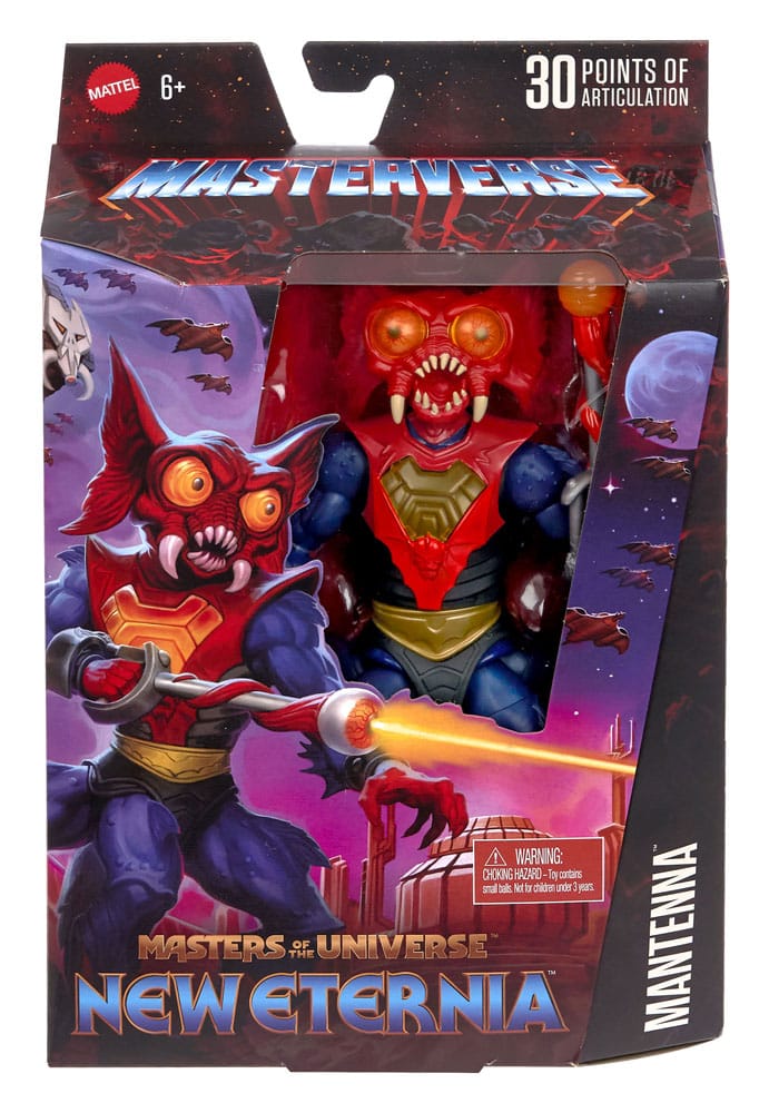 Masters of the Universe: New Eternia Masterverse Action Figure Mantenna 18 cm - The Happy Toy Store