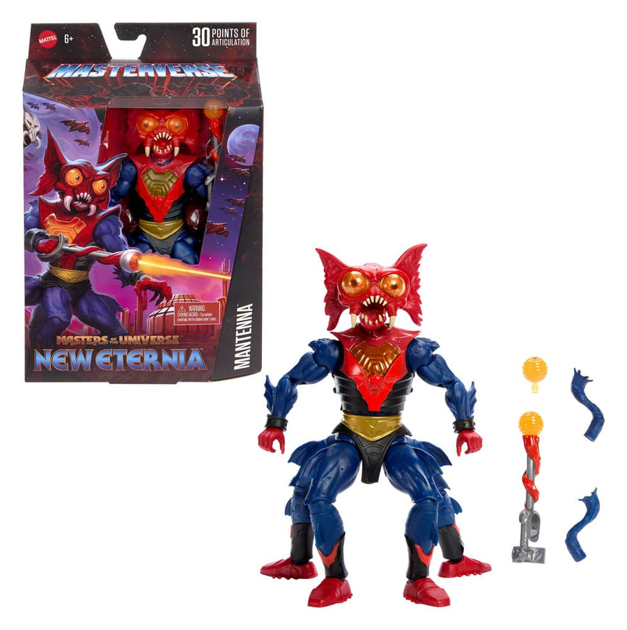 Masters of the Universe: New Eternia Masterverse Action Figure Mantenna 18 cm - The Happy Toy Store