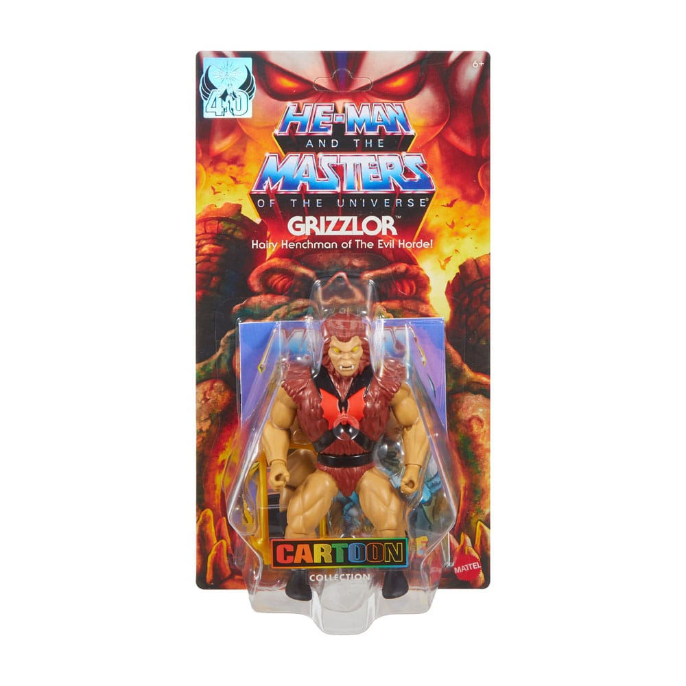 Masters of the Universe Origins Action Figure Cartoon Collection: Grizzlor 14 cm - The Happy Toy Store