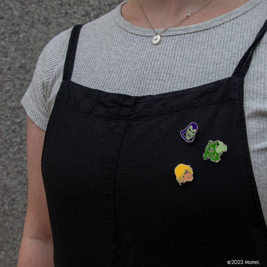 Masters of the Universe Pin Badges 6 - Pack Characters - The Happy Toy Store