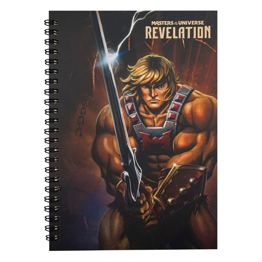Masters of the Universe - Revelation: He - Man Notebook - The Happy Toy Store