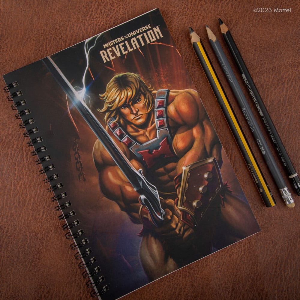 Masters of the Universe - Revelation: He - Man Notebook - The Happy Toy Store
