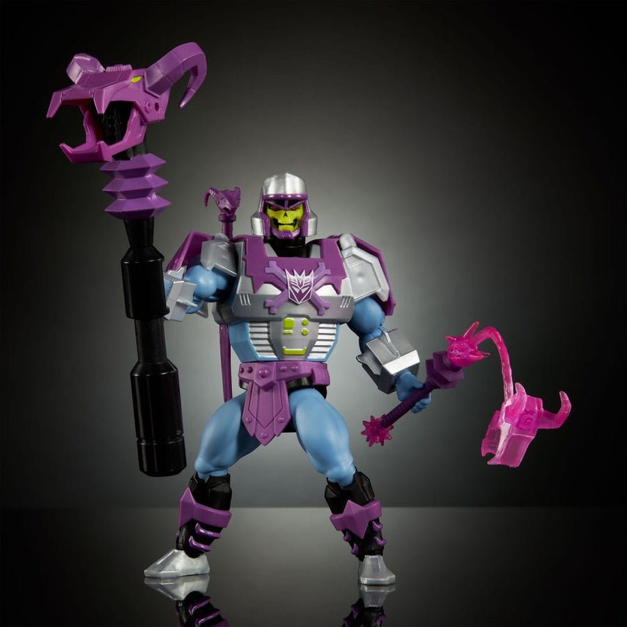 Masters of the Universe x Transformers Action Figure Megatron Armor Skeletor - The Happy Toy Store