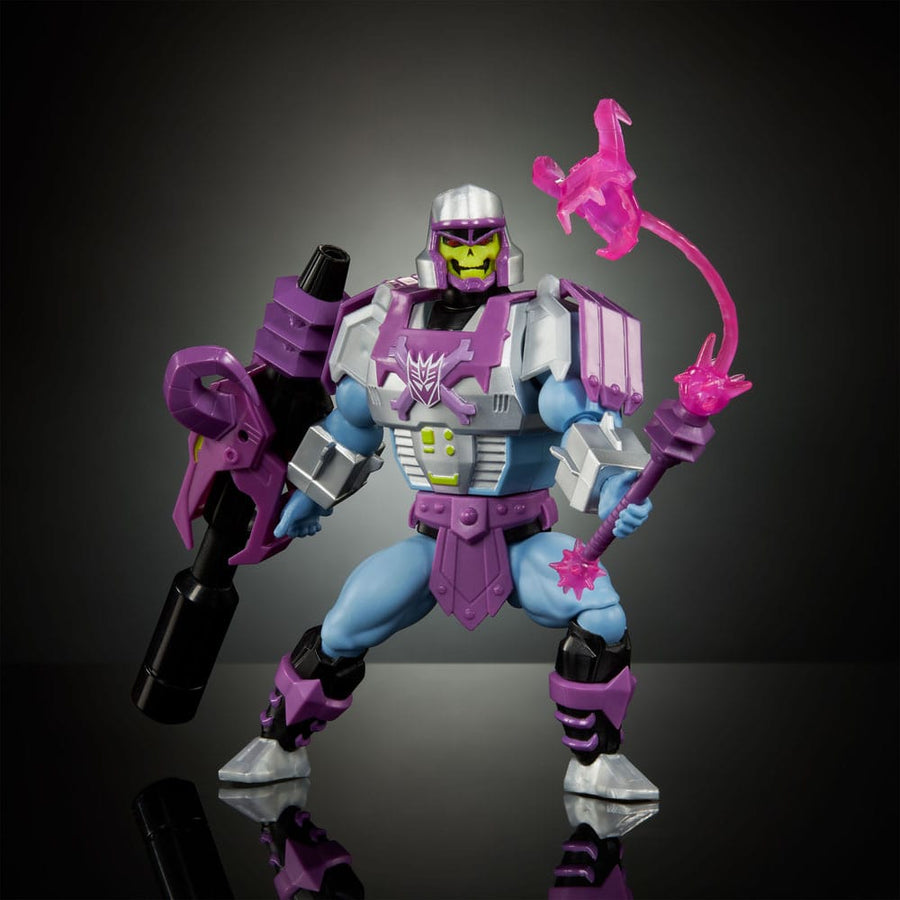 Masters of the Universe x Transformers Action Figure Megatron Armor Skeletor - The Happy Toy Store
