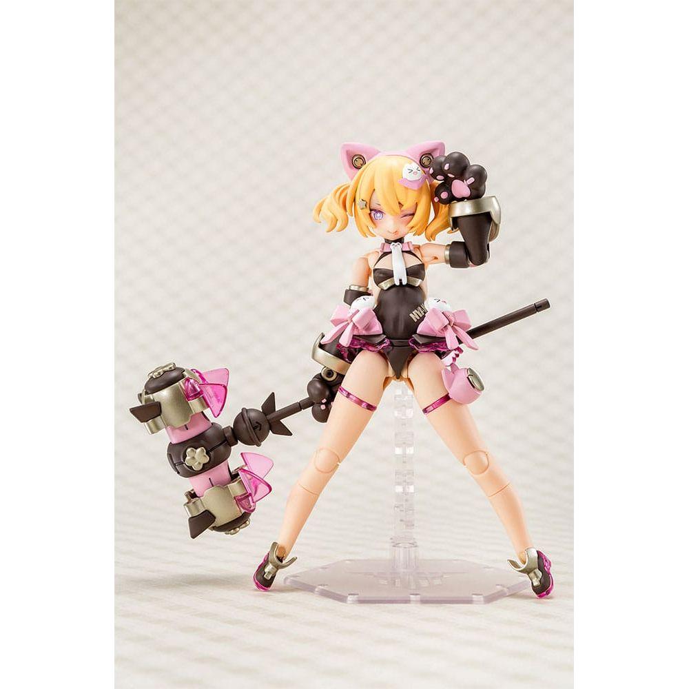 Megami Device Plastic Model Kit 1/1 Puni Mofu Kuro Mao 14 cm - The Happy Toy Store