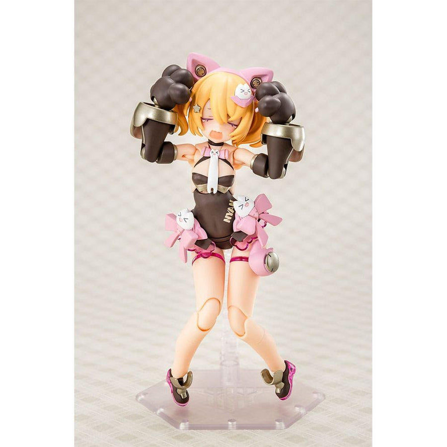 Megami Device Plastic Model Kit 1/1 Puni Mofu Kuro Mao 14 cm - The Happy Toy Store