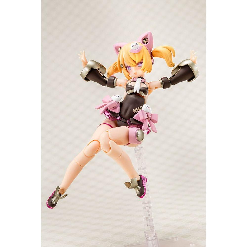 Megami Device Plastic Model Kit 1/1 Puni Mofu Kuro Mao 14 cm - The Happy Toy Store