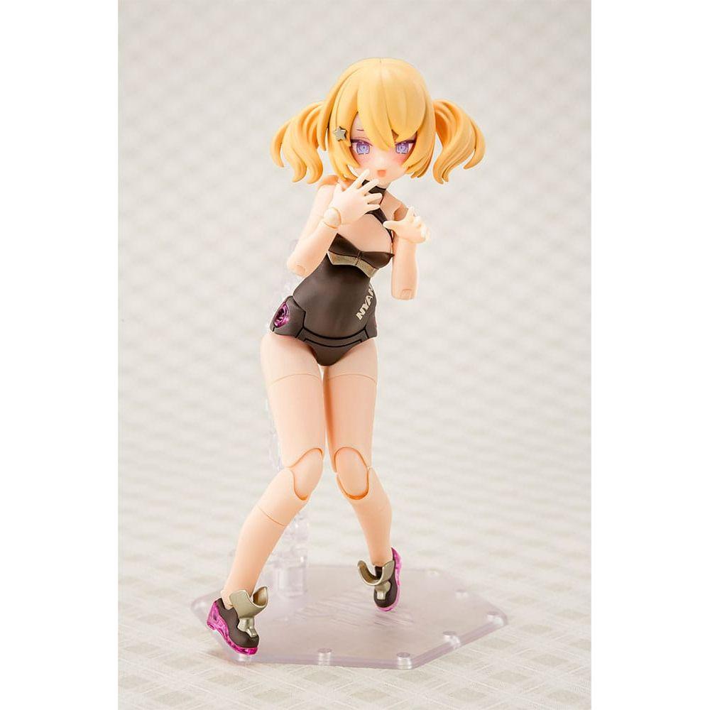 Megami Device Plastic Model Kit 1/1 Puni Mofu Kuro Mao 14 cm - The Happy Toy Store