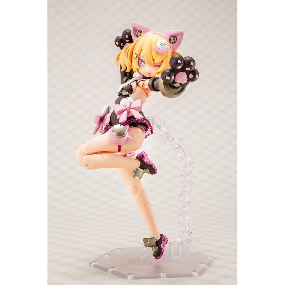 Megami Device Plastic Model Kit 1/1 Puni Mofu Kuro Mao 14 cm - The Happy Toy Store