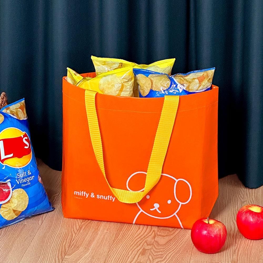 Miffy and Snuffy Large Eco Tote Bag Reusable Shopper Bag - The Happy Toy Store