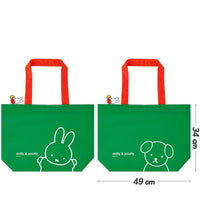 Miffy and Snuffy Large Eco Tote Bag Reusable Shopper Bag - The Happy Toy Store
